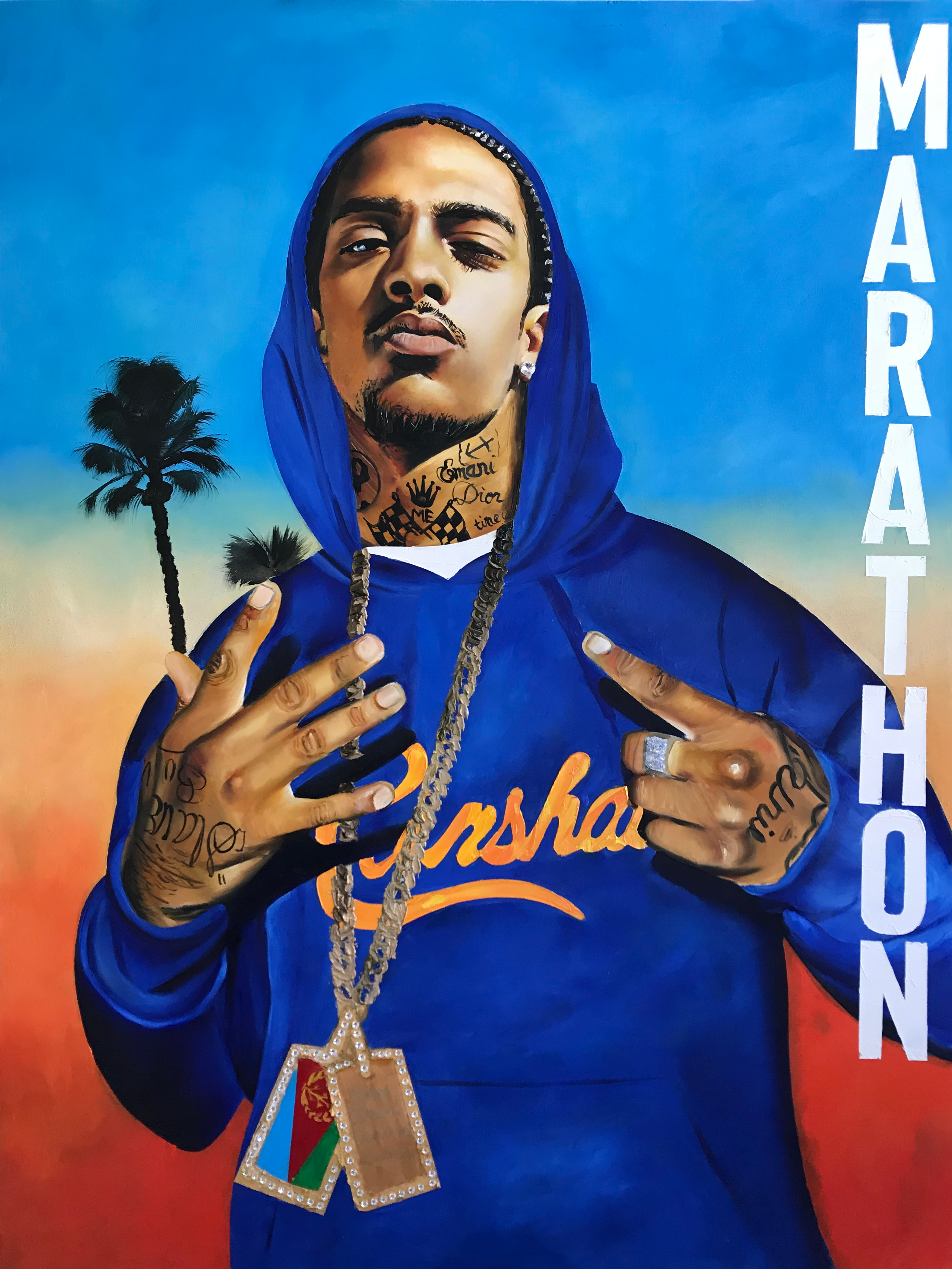 The Marathon Continues Nipsey Canvas Print